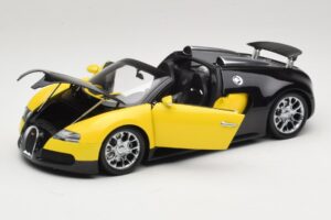 Bugatti Veyron Grand Sport Black Lemon Minichamps 1:18 100110831 Kov – obrázok 2 z 8