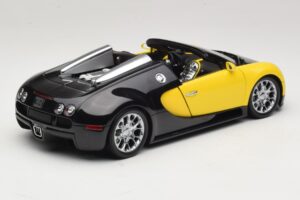 Bugatti Veyron Grand Sport Black Lemon Minichamps 1:18 100110831 Kov – obrázok 3 z 8