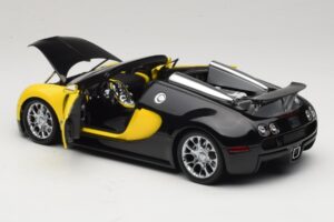 Bugatti Veyron Grand Sport Black Lemon Minichamps 1:18 100110831 Kov – obrázok 5 z 8