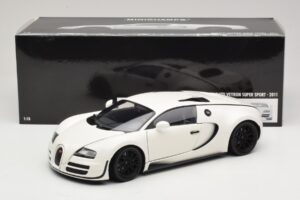 Bugatti Veyron Super Sport Biely Minichamps 1:18 100110844 Kov – obrázok 8 z 8