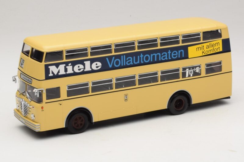 Bussing D2U Heckturen Miele Minichamps 1:43 439071086 Kov