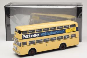 Bussing D2U Heckturen Miele Minichamps 1:43 439071086 Kov – obrázok 6 z 6