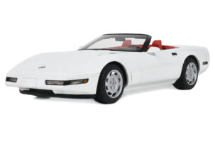 Chevrolet Corvette C4 Kabriolet Arctic White GT Spirit 1:18 GT580 Živica