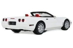 Chevrolet Corvette C4 Kabriolet Arctic White GT Spirit 1:18 GT580 Živica – obrázok 2 z 5