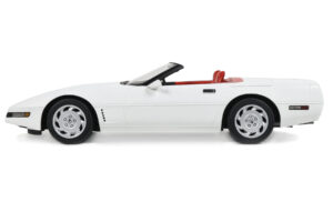 Chevrolet Corvette C4 Kabriolet Arctic White GT Spirit 1:18 GT580 Živica – obrázok 3 z 5