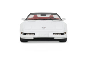 Chevrolet Corvette C4 Kabriolet Arctic White GT Spirit 1:18 GT580 Živica – obrázok 4 z 5