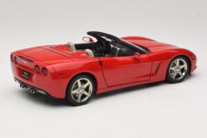 Chevrolet Corvette C6 Kabriolet Červený AUTOart 1:18 71221 Kov – obrázok 3 z 8