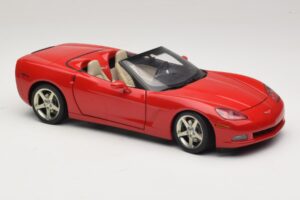 Chevrolet Corvette C6 Kabriolet Červený AUTOart 1:18 71221 Kov – obrázok 6 z 8