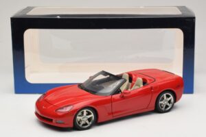 Chevrolet Corvette C6 Kabriolet Červený AUTOart 1:18 71221 Kov – obrázok 8 z 8