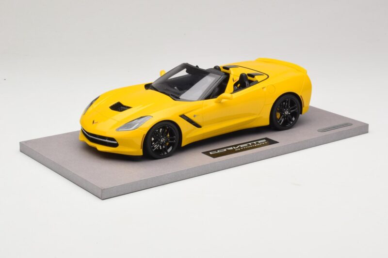Chevrolet Corvette C7 Velocity Yellow BBR 1:18 BLM1815E Živica
