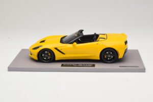Chevrolet Corvette C7 Velocity Yellow BBR 1:18 BLM1815E Živica – obrázok 3 z 6