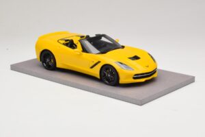 Chevrolet Corvette C7 Velocity Yellow BBR 1:18 BLM1815E Živica – obrázok 4 z 6