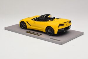 Chevrolet Corvette C7 Velocity Yellow BBR 1:18 BLM1815E Živica – obrázok 5 z 6