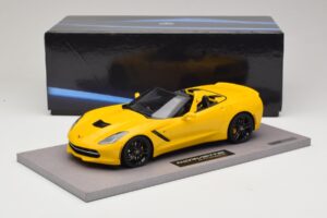Chevrolet Corvette C7 Velocity Yellow BBR 1:18 BLM1815E Živica – obrázok 6 z 6