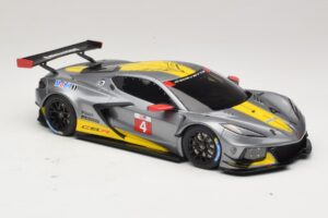 Chevrolet Corvette C8.R Šedý GT Spirit 1:18 GT307 Živica – obrázok 4 z 6