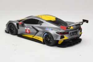 Chevrolet Corvette C8.R Šedý GT Spirit 1:18 GT307 Živica – obrázok 5 z 6