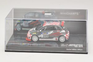 Fiat 500 Abarth Assetto Corse #399 Autohaus Winz VLN 2010 Minichamps 1:43 437101299 Kov – obrázok 4 z 5