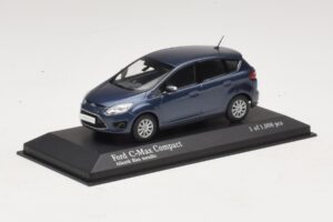 Ford C-Max Compact Modrá Metalíza Minichamps 1:43 400089001 Kov – obrázok 2 z 4