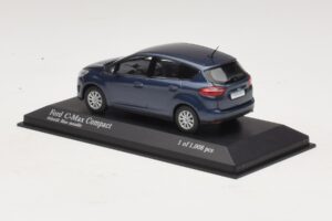 Ford C-Max Compact Modrá Metalíza Minichamps 1:43 400089001 Kov – obrázok 3 z 4
