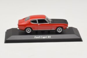 Ford Capri I Červený s Čiernou Kapotou Maxichamps 1:43 940085801 Kov
