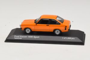 Ford Escort 1600 Sport Mk2 Oranžový Minichamps 1:43 400084471 Kov