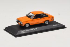 Ford Escort 1600 Sport Mk2 Oranžový Minichamps 1:43 400084471 Kov – obrázok 2 z 4