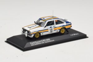 Ford Escort Mk2 RS1800 #10 A. Vatanen / D. Richards Rally Acropolis 1978 Minichamps 1:43 400808410 Kov – obrázok 2 z 4