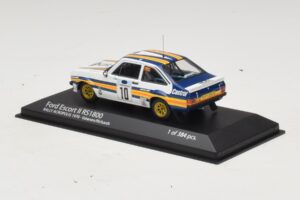 Ford Escort Mk2 RS1800 #10 A. Vatanen / D. Richards Rally Acropolis 1978 Minichamps 1:43 400808410 Kov – obrázok 3 z 4