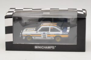 Ford Escort Mk2 RS1800 #10 A. Vatanen / D. Richards Rally Acropolis 1978 Minichamps 1:43 400808410 Kov – obrázok 4 z 4