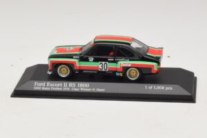 Ford Escort Mk2 RS1800 #30 H. Heyer Class Winner DRM Mainz-Finthen 1976 Minichamps 1:43 400768430 Kov