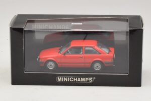 Ford Escort Mk3 3-dverový Červený Minichamps 1:43 400085000 Kov – obrázok 4 z 4