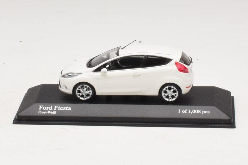 Ford Fiesta Mk6 Biely Minichamps 1:43 400088002 Kov