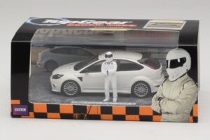 Ford Focus RS Mk2 Top Gear Biely S Figúrkou Minichamps 1:43 519438810 Kov – obrázok 5 z 5