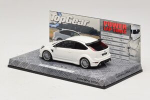 Ford Focus RS Mk2 Top Gear Biely Bez Figúrky Minichamps 1:43 519438810-R1 Kov – obrázok 3 z 5