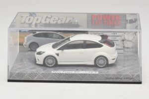 Ford Focus RS Mk2 Top Gear Biely Bez Figúrky Minichamps 1:43 519438810-R1 Kov – obrázok 4 z 5