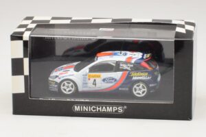 Ford Focus RS WRC #4 C. McRae / N. Grist Rally Monte Carlo 2001 Minichamps 1:43 430018904 Kov – obrázok 4 z 4