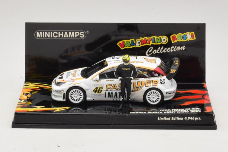 Ford Focus RS WRC #46 V. Rossi / C. Cassina Monza Rally Show 2006 Minichamps 1:43 436068446 Kov
