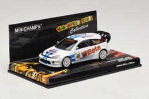 Ford Focus RS WRC #46 V. Rossi / C. Cassina RAC Rally 2007 Poškodená Škatuľa Minichamps 1:43 400078446-O1 Kov – obrázok 2 z 5