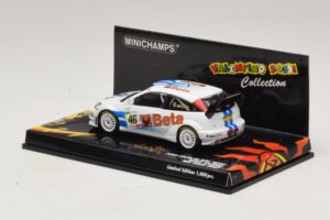 Ford Focus RS WRC #46 V. Rossi / C. Cassina RAC Rally 2007 Minichamps 1:43 400078446 Kov – obrázok 3 z 5