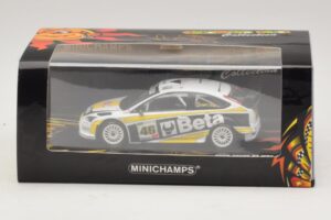 Ford Focus RS WRC #46 V. Rossi / C. Cassina Monza Rally Show 2008 Minichamps 1:43 400088946 Kov – obrázok 5 z 5