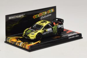 Ford Focus RS WRC #46 V. Rossi / C. Cassina Monza Rally Show 2009 Minichamps 1:43 400098946 Kov – obrázok 2 z 5