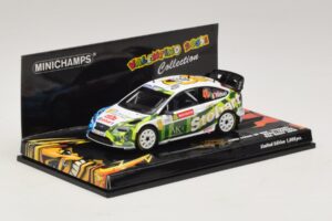 Ford Focus RS WRC #46 V. Rossi / C. Cassina RAC Rally 2008 Minichamps 1:43 400088146 Kov – obrázok 2 z 5