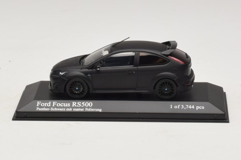 Ford Focus RS500 Mk2 Matte Black Minichamps 1:43 400088104 Kov
