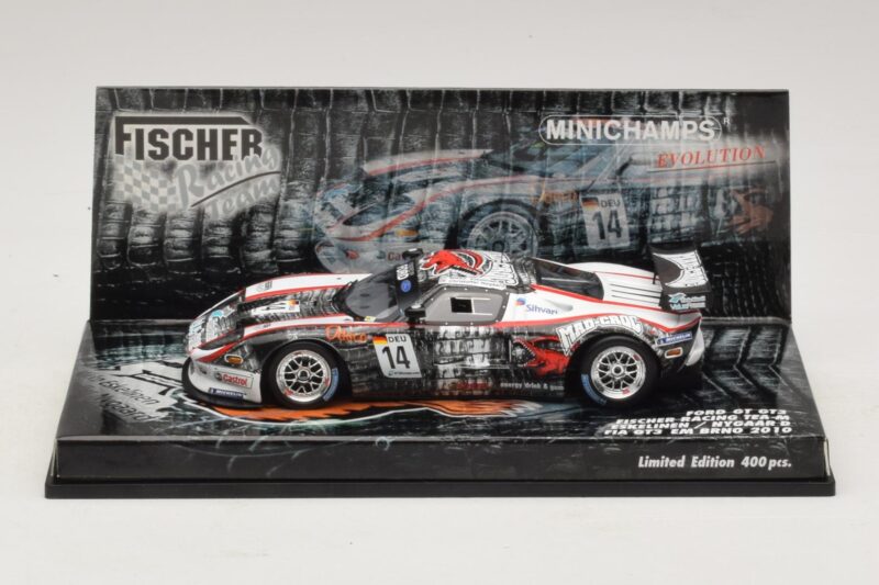 Ford GT GT3 Fisher #14 M. Eskelinen / Nygaard FIA GT3 European Championship Brno 2010 Minichamps 1:43 Ford GT GT3 Fisher #14 M. Eskelinen / Nygaard FIA GT3 European Championship Brno 2010 Minichamps 1:43 437108414 Kov