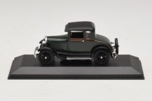 Ford Model A Standard Coupe Tmavo Zelená Minichamps 1:43 400082101 Kov
