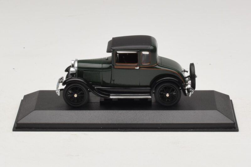 Ford Model A Standard Coupe Tmavo Zelená Minichamps 1:43 400082101 Kov