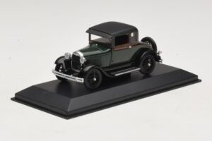 Ford Model A Standard Coupe Tmavo Zelená Minichamps 1:43 400082101 Kov – obrázok 2 z 4