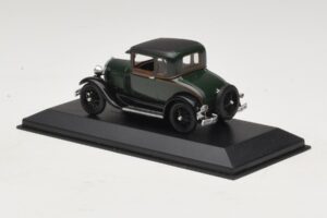Ford Model A Standard Coupe Tmavo Zelená Minichamps 1:43 400082101 Kov – obrázok 3 z 4