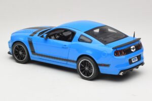 Ford Mustang Boss 302 S197 Modrá Shelby Collectibles 1:18 25414S Kov – obrázok 7 z 8