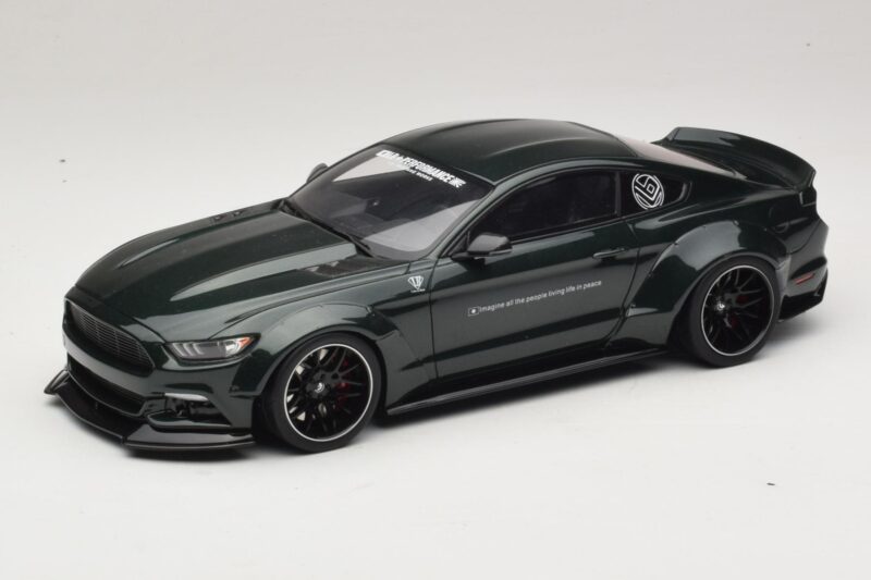 Ford Mustang Liberty Walk Zelený GT Spirit 1:18 Ford Mustang Liberty Walk Zelený GT Spirit 1:18 GT838 Živica